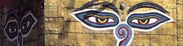 Buddha Eyes on Swayambhu Stupa, Kathmandu